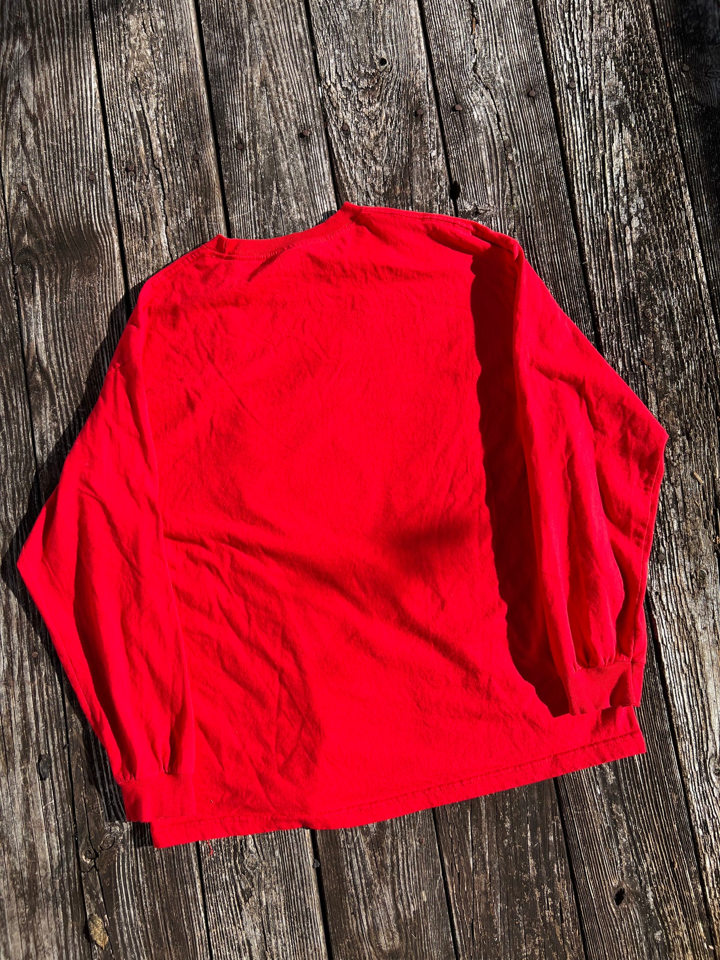 VTG Georgia Bulldogs shirt extra large long sleeve red football mens Y2K UGA