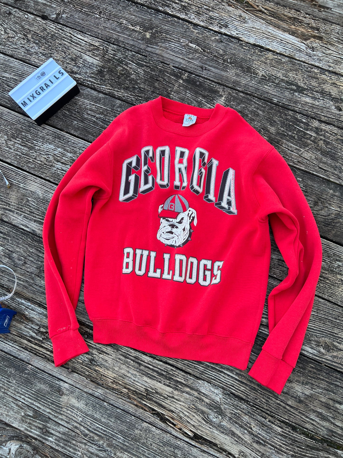 University of Georgia Bulldogs red cotton tee Medium