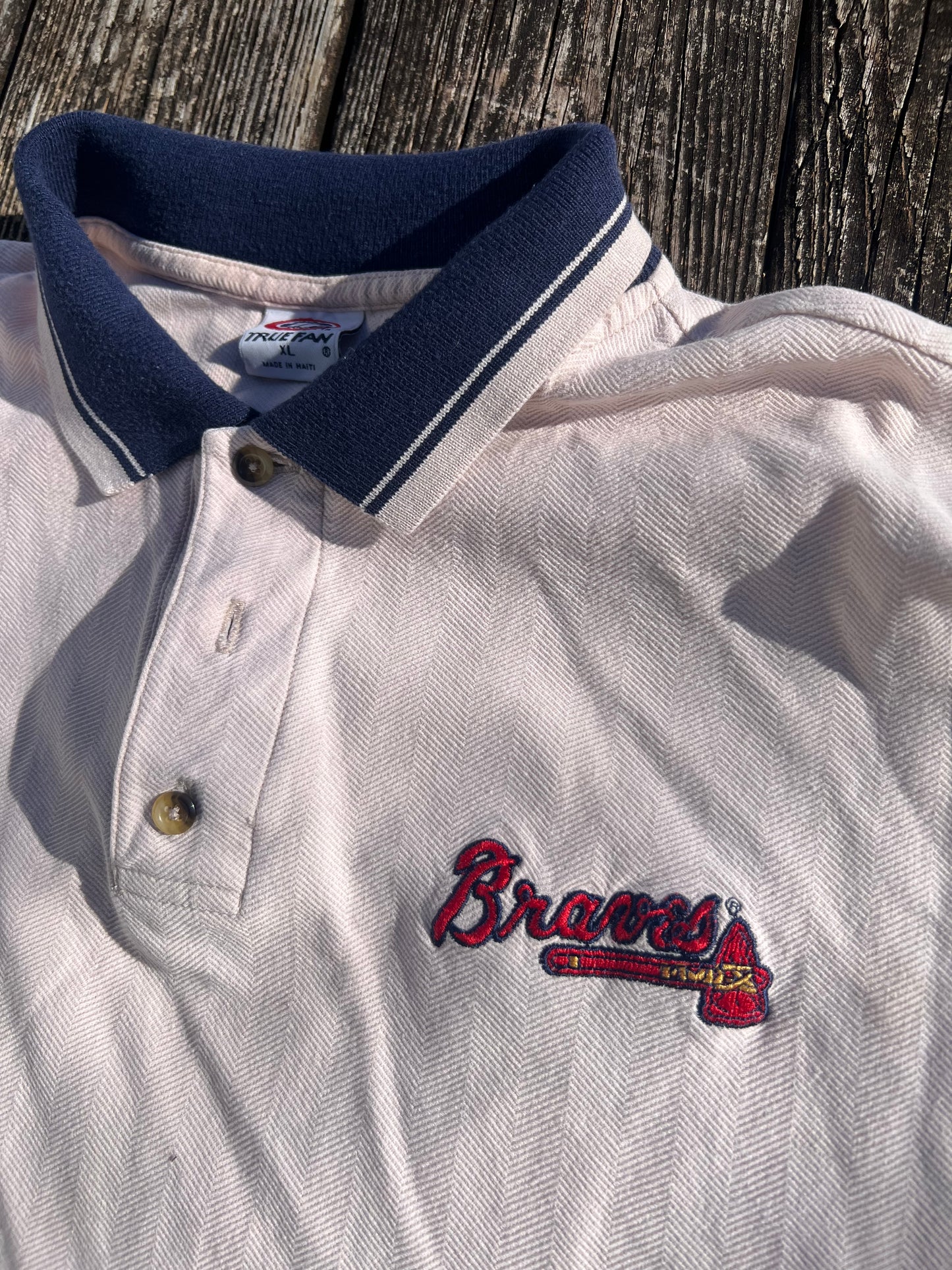 Atlanta Braves Vintage polo shirt X-Large